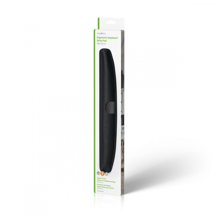 Nedis Gel Keyboard Wrist Pad | Lycra / PU | Ja Nedis Gel Keyboard Wrist Pad | Lycra / PU | Ja