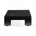 Nedis Monitor Stand | Ergonomisk: Yes | Maksimal bæreevne: 18 kg | Universal | USB-hub | Justerbar høyde: Nei