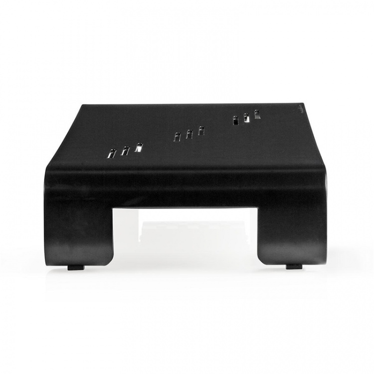 Nedis Monitor Stand | Ergonomisk: Yes | Maksimal bæreevne: 18 kg | Universal | USB-hub | Justerbar høyde: Nei