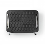 Nedis Feetrest | Adjustable Angle | Sort | Metall / Plast