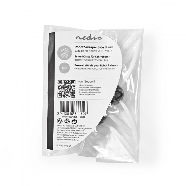 Nedis Robot Feie Børste | Egnet for: VCRO210BK | Hvit Nedis Robot Feie Børste | Egnet for: VCRO210BK | Hvit