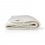 Nedis Elektrisk Teppe | Underblanket | 1 Person | 150 x 80 cm | 3 Varmeinnstillinger | Vaskbar | Overopphetings vern | Polyester / Syntetisk