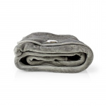 Nedis Elektrisk Teppe | Overblanket | 1 Person | 180 x 130 cm | 9 Varmeinnstillinger | 9 h | Vaskbar | Overopphetings vern | Digital regulator | Fleece