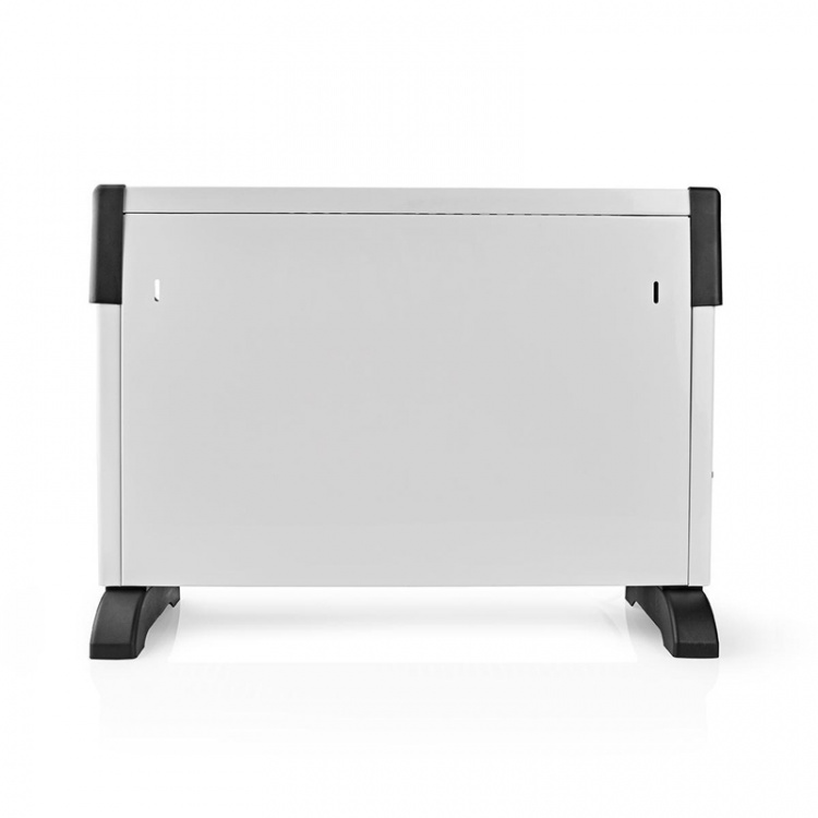 Nedis konveksjon Heater | 2000 W | 3 Varmeinnstillinger | Justerbar termostat | Veltebeskyttelse | Integrerte håndtak | Hvit
