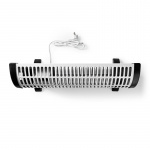 Nedis konveksjon Heater | 2000 W | 3 Varmeinnstillinger | Justerbar termostat | Veltebeskyttelse | Integrerte håndtak | Hvit