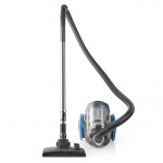 Nedis Støvsuger uten pose | Uten Pose | 700 W | Støvkapasitet: 3.5 l | Kombi Pensel / Parkett børste | aksjonsradius: 8 m | HEPA luftfilter | Antrasitt / Blå