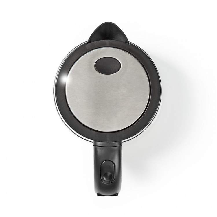 Nedis Vannkoker | 1.7 l | Glass | Gjennomsiktig | 60,70,80,90,100 °C | Temperaturindikator | Roterbar 360 grader | Skjult varmeelement | Strix® kontroll | Koketørr beskyttelse