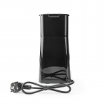 Nedis Kaffetrakter | Filter kaffe | 0.4 l | 1 Kopper | Sort / Sølv