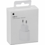 Apple (MHJE3ZM/A) USB-C, Strømadapter, Vegglader, 20W, Hvit
