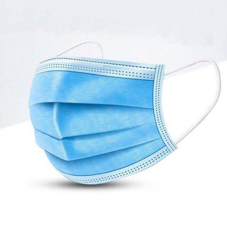 10-pakk Munnbeskyttelse med 3-lags filter 10-pakk Munnbeskyttelse med 3-lags filter