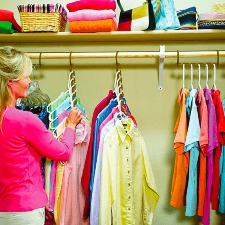 Organiser kleshenger 8-pakning Organiser kleshenger 8-pakning