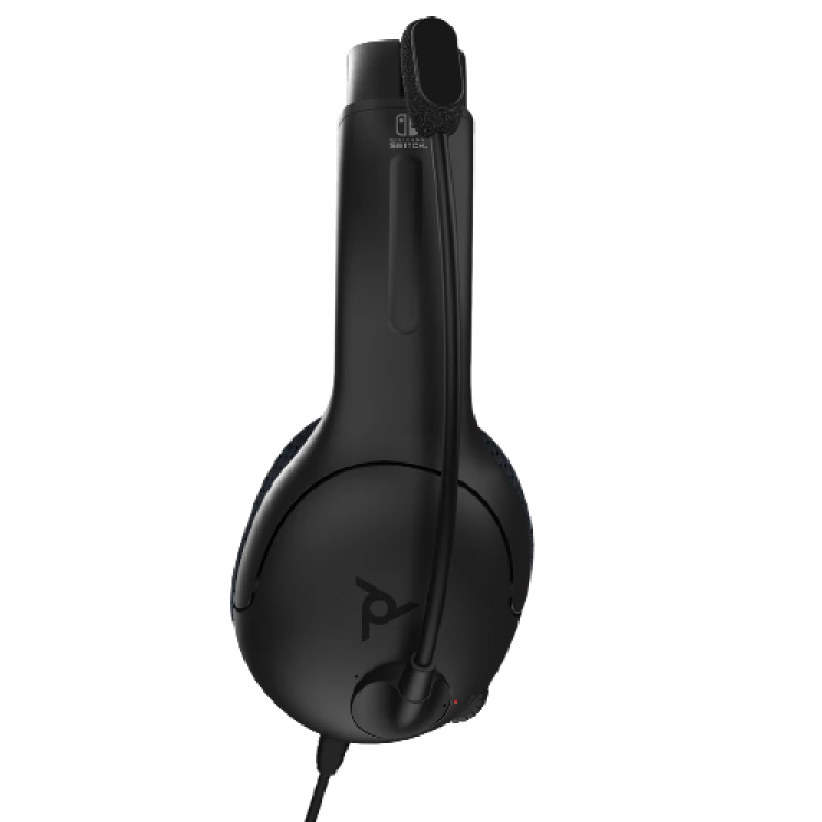 Kablede hodetelefoner for Nintendo Switch, svart