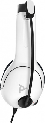 Kablede hodetelefoner til Nintendo Switch, svart/hvit