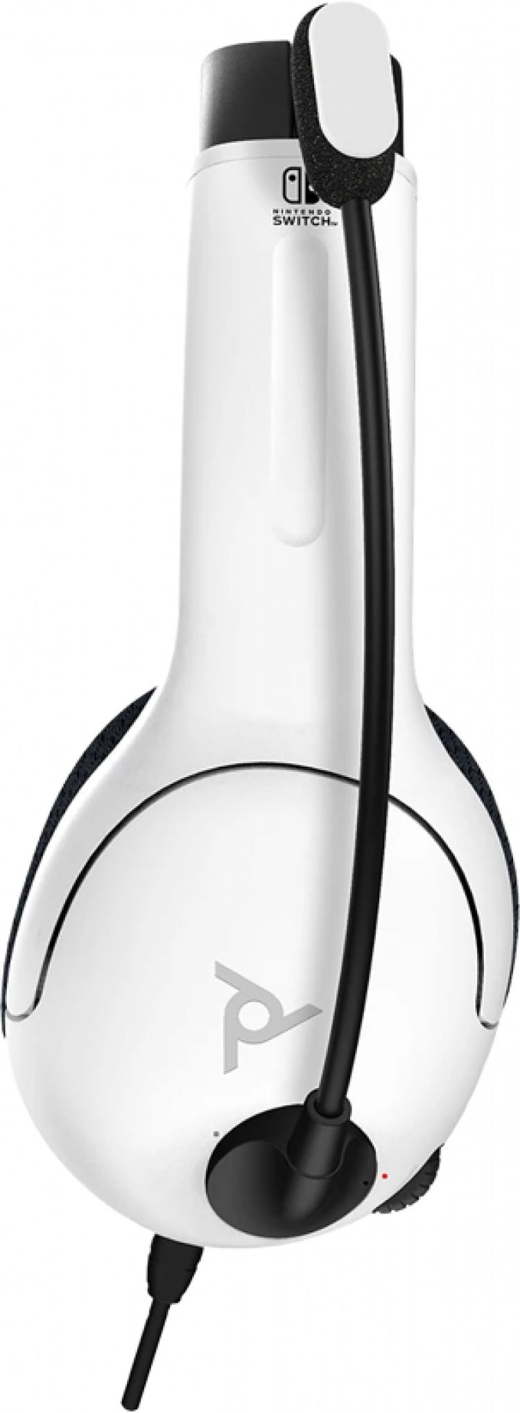 Kablede hodetelefoner til Nintendo Switch, svart/hvit