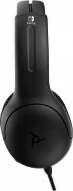 Kablede hodetelefoner til Nintendo Switch, svart/hvit