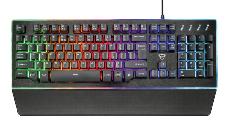 Trust GXT 860 Thura Semi-mekanisk LED-tastatur Trust GXT 860 Thura Semi-mekanisk LED-tastatur