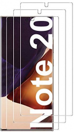 3-pakke InvisibleShield Ultra Vision Guard skjermbeskytter for Samsung Note 20