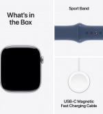 Apple Watch Series 10 46 mm GPS Aluminium (sølv)