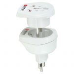 SKROSS Reise Adapter Combo - Verden-till-Sveits Earthed