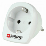 SKROSS Reise Adapter Combo - Verden-till-Sveits Earthed