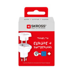 SKROSS Reise Adapter Combo - Verden-till-Sveits Earthed