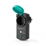 Nedis RF-Kontakt | Mesh / RF, frequency 433 Mhz | IP44 | 3680 W | Jordet kontakt / Type F (CEE 7/7) | -20 - 50 °C | Grøn / Sort