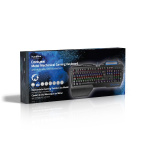 Nedis Wired Gaming Keyboard | USB | Mekaniske Nøkler | RGB | Nordic | ND Layout | USB-Strøm | Strømkabel lengde: 1.70 m | Gaming Nedis Wired Gaming Keyboard | USB | Mekaniske Nøkler | RGB | Nordic | ND Layout | USB-Strøm | Strømkabel lengde: 1.70 m | Gaming