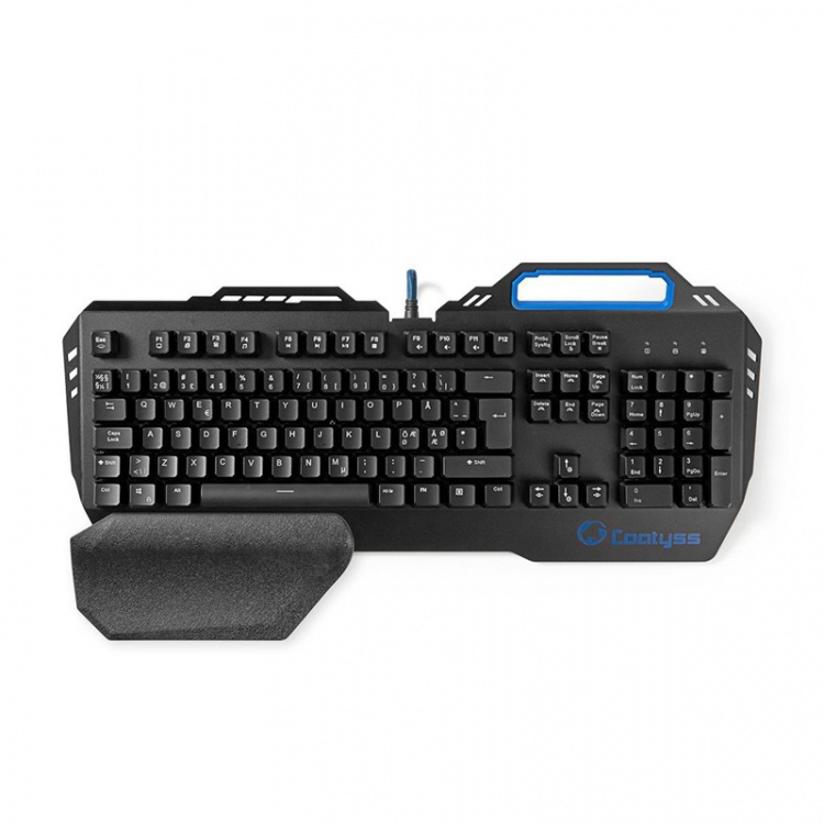 Nedis Wired Gaming Keyboard | USB | Mekaniske Nøkler | RGB | Nordic | ND Layout | USB-Strøm | Strømkabel lengde: 1.70 m | Gaming Nedis Wired Gaming Keyboard | USB | Mekaniske Nøkler | RGB | Nordic | ND Layout | USB-Strøm | Strømkabel lengde: 1.70 m | Gaming