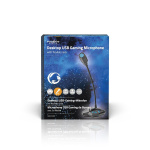 Nedis Streaming og Spillmikrofon | Brukes til: Notisbok / Skrivebord | USB | Utgang for lyd-/video-/datatilkoblinger: 1x 3.5 mm Audio Out | Av/på-bryter | Hodetelefonutgang Nedis Streaming og Spillmikrofon | Brukes til: Notisbok / Skrivebord | USB | Utgang for lyd-/video-/datatilkoblinger: 1x 3.5 mm Audio Out | Av/på-bryter | Hodetelefonutgang