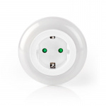Nedis Plug-In LED Night Light | Dag/natt sensor | 3680 W | 10 lm | Blå / Grøn / Hvit