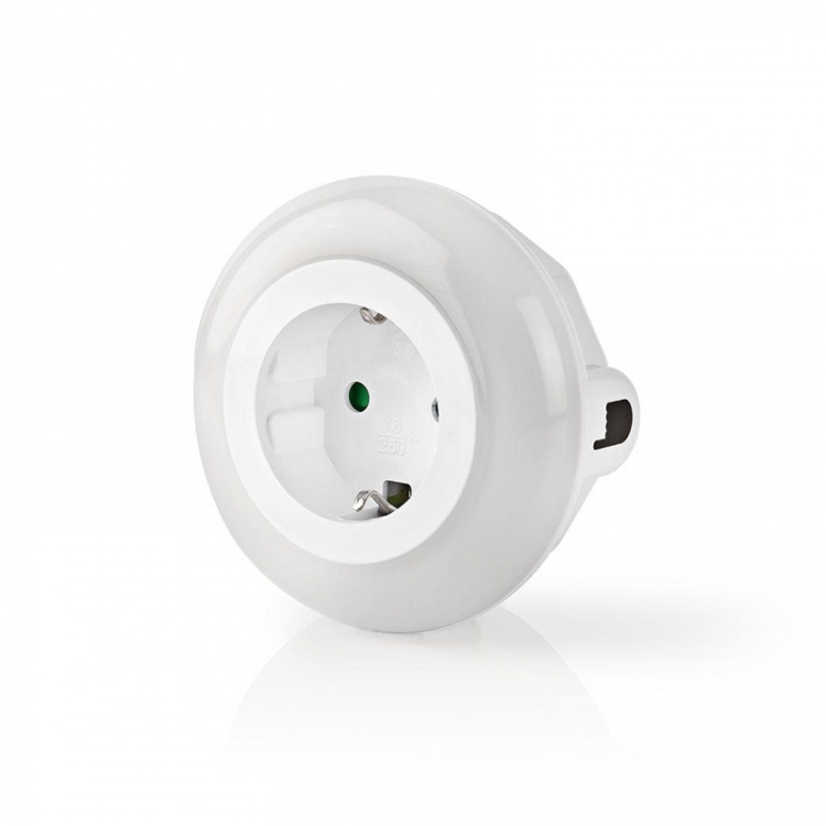Nedis Plug-In LED Night Light | Dag/natt sensor | 3680 W | 10 lm | Blå / Grøn / Hvit