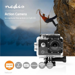 Nedis handling Cam | 1 Skjerm | 1080p@30fps | 12 MPixel | Vanntett opptil: 30.0 m | 90 min | Wi-Fi | App tilgjengelig for: Android™ / IOS | Montering inkludert | Sort Nedis handling Cam | 1 Skjerm | 1080p@30fps | 12 MPixel | Vanntett opptil: 30.0 m | 90 min | Wi-Fi | App tilgjengelig for: Android™ / IOS | Montering inkludert | Sort