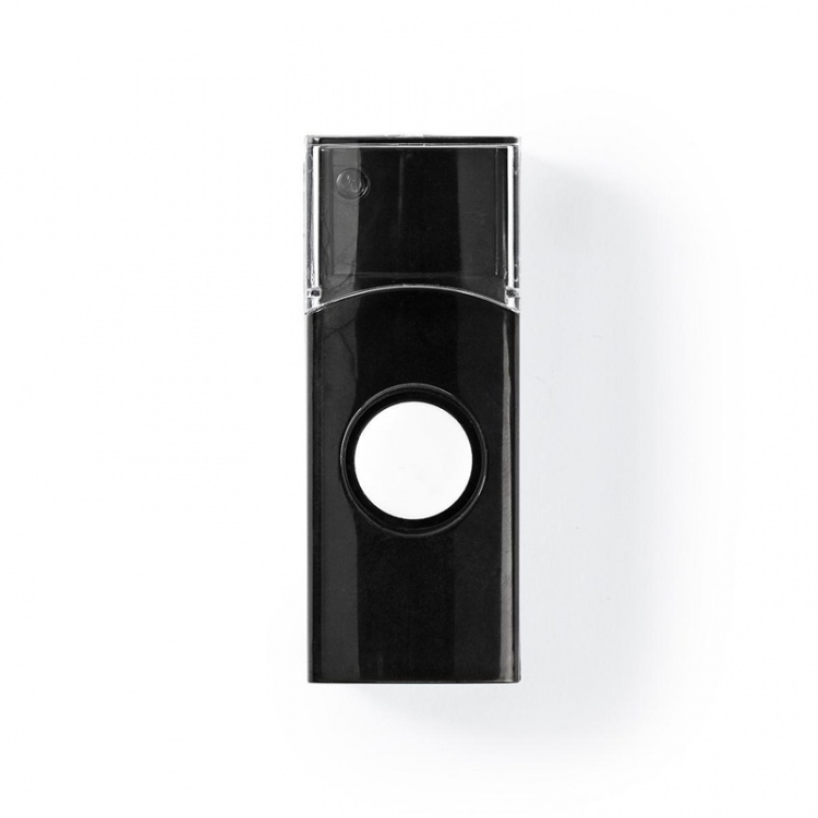 Nedis Trådløs ringeklokke Set | Batteri drevet | 3 V DC | 1x CR2032 | Volum: 80 dB | Signalområde (siktelinje): 300 m | IP44 | 36 Melodier | 1 Mottaker | Sort Nedis Trådløs ringeklokke Set | Batteri drevet | 3 V DC | 1x CR2032 | Volum: 80 dB | Signalområde (siktelinje): 300 m | IP44 | 36 Melodier | 1 Mottaker | Sort