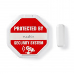 Nedis Dør Vindu Alarm | Magnetic Sensor | Batteri drevet | 2x CR2032 | 85 dB | Hvit Nedis Dør Vindu Alarm | Magnetic Sensor | Batteri drevet | 2x CR2032 | 85 dB | Hvit