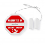 Nedis Dør Vindu Alarm | Batteri drevet | 2x CR2032 | 85 dB | Hvit Nedis Dør Vindu Alarm | Batteri drevet | 2x CR2032 | 85 dB | Hvit