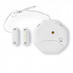 Nedis Dør Vindu Alarm | Batteri drevet | 2x CR2032 | 85 dB | Hvit Nedis Dør Vindu Alarm | Batteri drevet | 2x CR2032 | 85 dB | Hvit