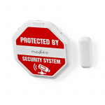 Nedis Dør Vindu Alarm | Batteri drevet | 2x CR2032 | 85 dB | Hvit Nedis Dør Vindu Alarm | Batteri drevet | 2x CR2032 | 85 dB | Hvit