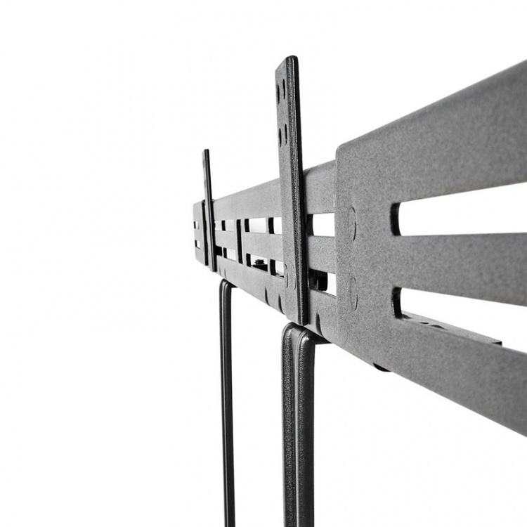 Nedis Soundbar Mount | Kompatibel med: Universell | Festet til TV-en | 10 kg | Dybde justering | Stål | Sort