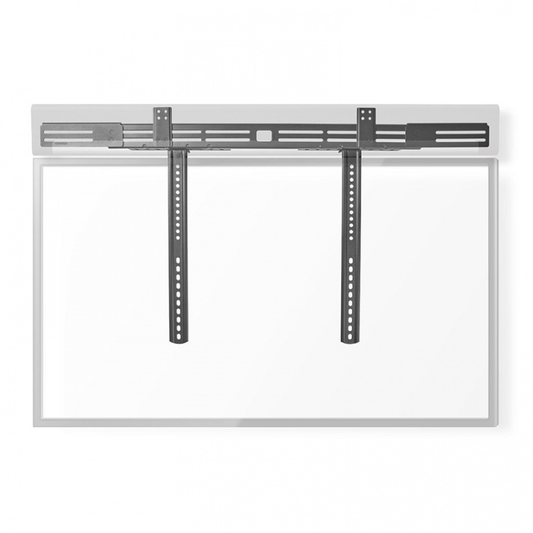Nedis Soundbar Mount | Kompatibel med: Universell | Festet til TV-en | 10 kg | Dybde justering | Stål | Sort