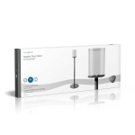 Nedis Speaker Mount | Kompatibel med: Sonos® One SL™ / Sonos® One™ / Sonos® PLAY:1™ | Gulv | 3 kg | Fort | ABS / Stål | Sort