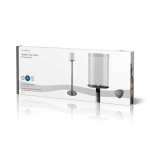 Nedis Speaker Mount | Kompatibel med: Sonos® One SL™ / Sonos® One™ / Sonos® PLAY:1™ | Gulv | 3 kg | Fort | ABS / Stål | Sort