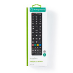 Nedis Universal fjernkontroll | Programmerbar | 4 Enheter | Fjern layout | Infrarød | Sort