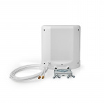 Nedis 5G / 4G / 3G Antenne | 5G | Innendørs eller utendørs | 698-5000 MHz | Forsterkning: 6 dB | 2.50 m | Hvit