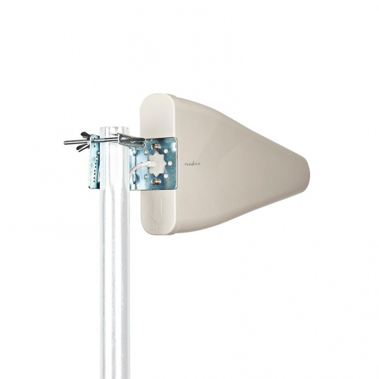 Nedis 5G / 4G / 3G Antenne | 5G | Innendørs eller utendørs | 698-5000 MHz | Forsterkning: 11 dB | 4.00 m | Hvit Nedis 5G / 4G / 3G Antenne | 5G | Innendørs eller utendørs | 698-5000 MHz | Forsterkning: 11 dB | 4.00 m | Hvit