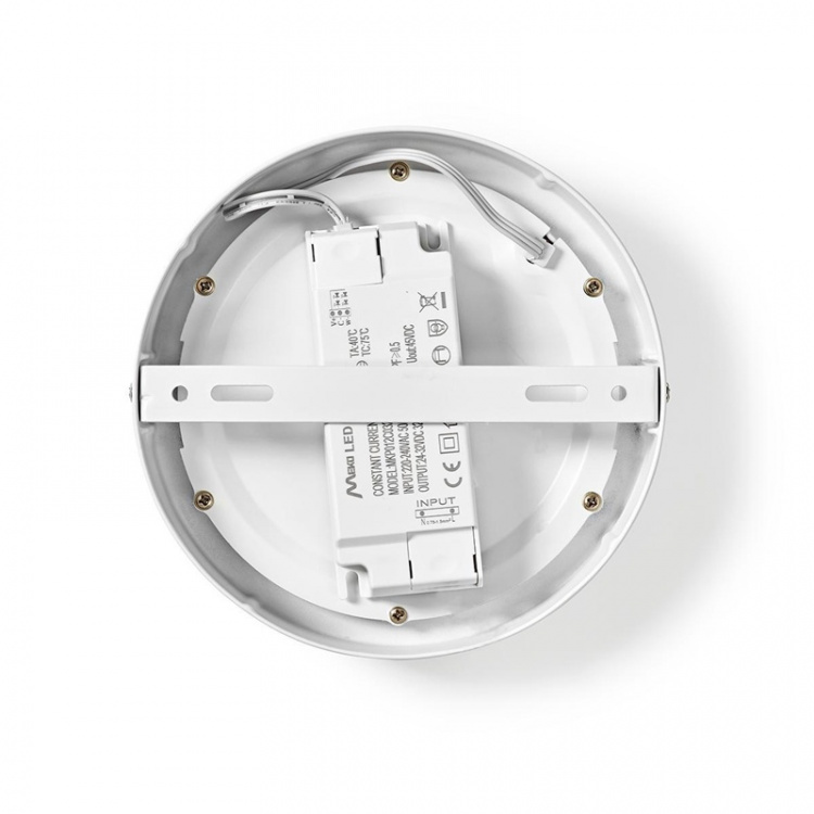 Nedis SmartLife Taklys | Kald Hvit / Varm Hvit | Rund | Diameter | 800 lm | 2700 - 6500 K | IP20 | Energiklasse: G | Android™ / IOS