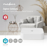 Nedis SmartLife Gateway | Zigbee 3.0 | 40 Enheter | USB-Strøm | Android™ / IOS | Hvit