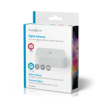 Nedis SmartLife Gateway | Zigbee 3.0 | 40 Enheter | USB-Strøm | Android™ / IOS | Hvit