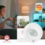 Nedis SmartLife Bevegelsessensor | Zigbee 3.0 | Batteri drevet | IP20 | Detektorvinkel: 120 ° | Detektorrekkevidde: 5 m | Maks. batteri levetid: 12 måned | Hvit Nedis SmartLife Bevegelsessensor | Zigbee 3.0 | Batteri drevet | IP20 | Detektorvinkel: 120 ° | Detektorrekkevidde: 5 m | Maks. batteri levetid: 12 måned | Hvit