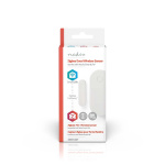Nedis SmartLife Dørvindussensor | Zigbee 3.0 | Batteri drevet | Android™ / IOS | Hvit