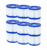 Bestway filterpatron for Lay-Z-Spa (VI) 12-pakning Bestway filterpatron for Lay-Z-Spa (VI) 12-pakning
